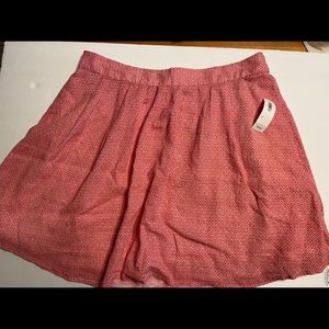 Old Navy Print Mini Skirt NWT